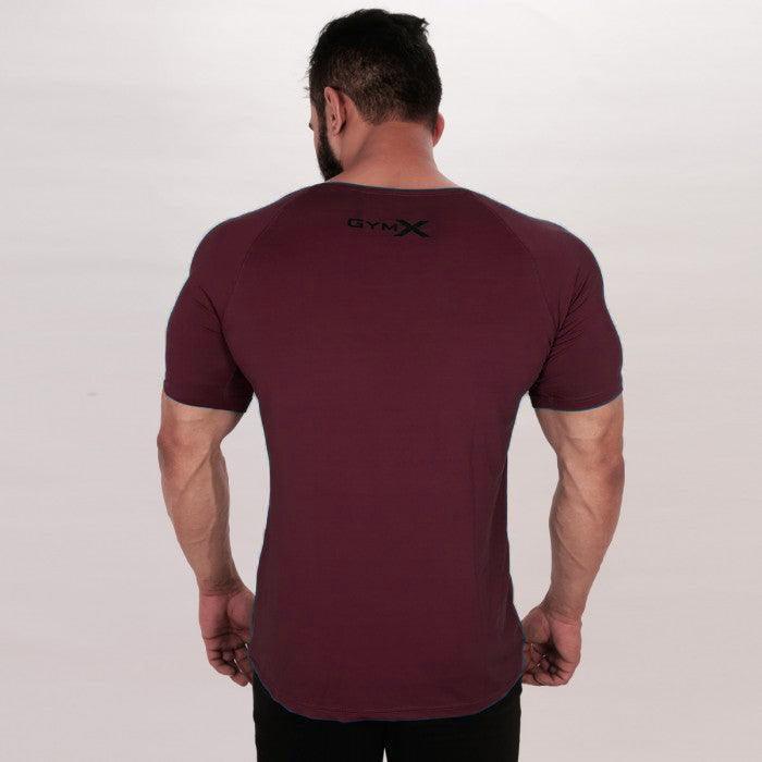 Maroon Scoop Tee (Flex Dry Fit)- Sale