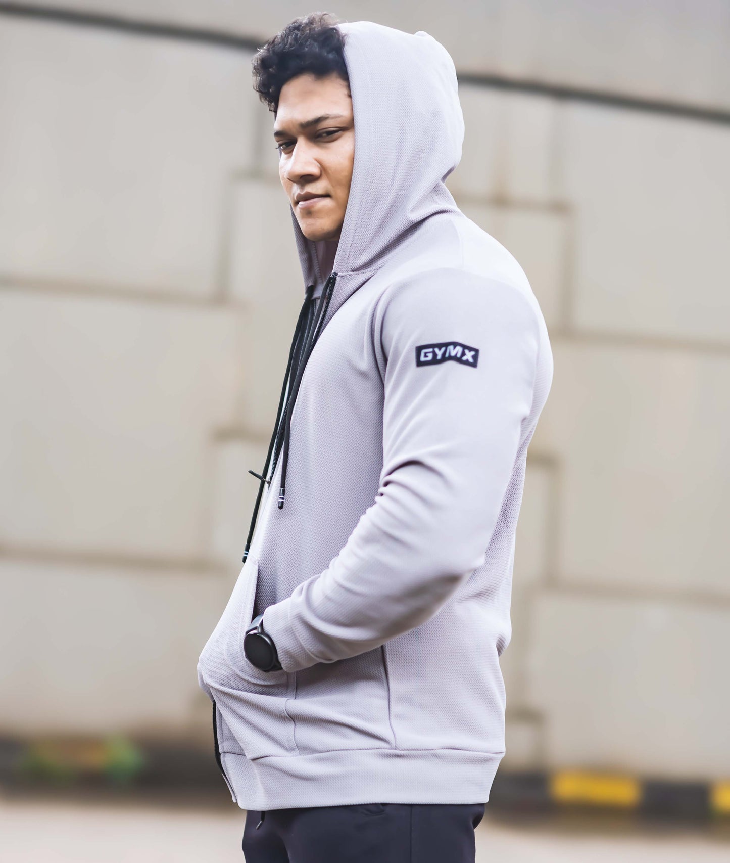 Vogue GymX Hoodie: Grey