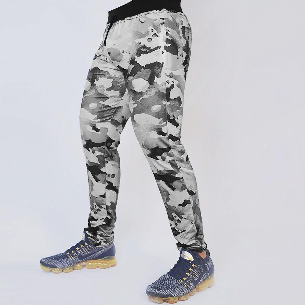 White Tiger Camo Bottoms (Zipper Pockets)- Sale - GymX