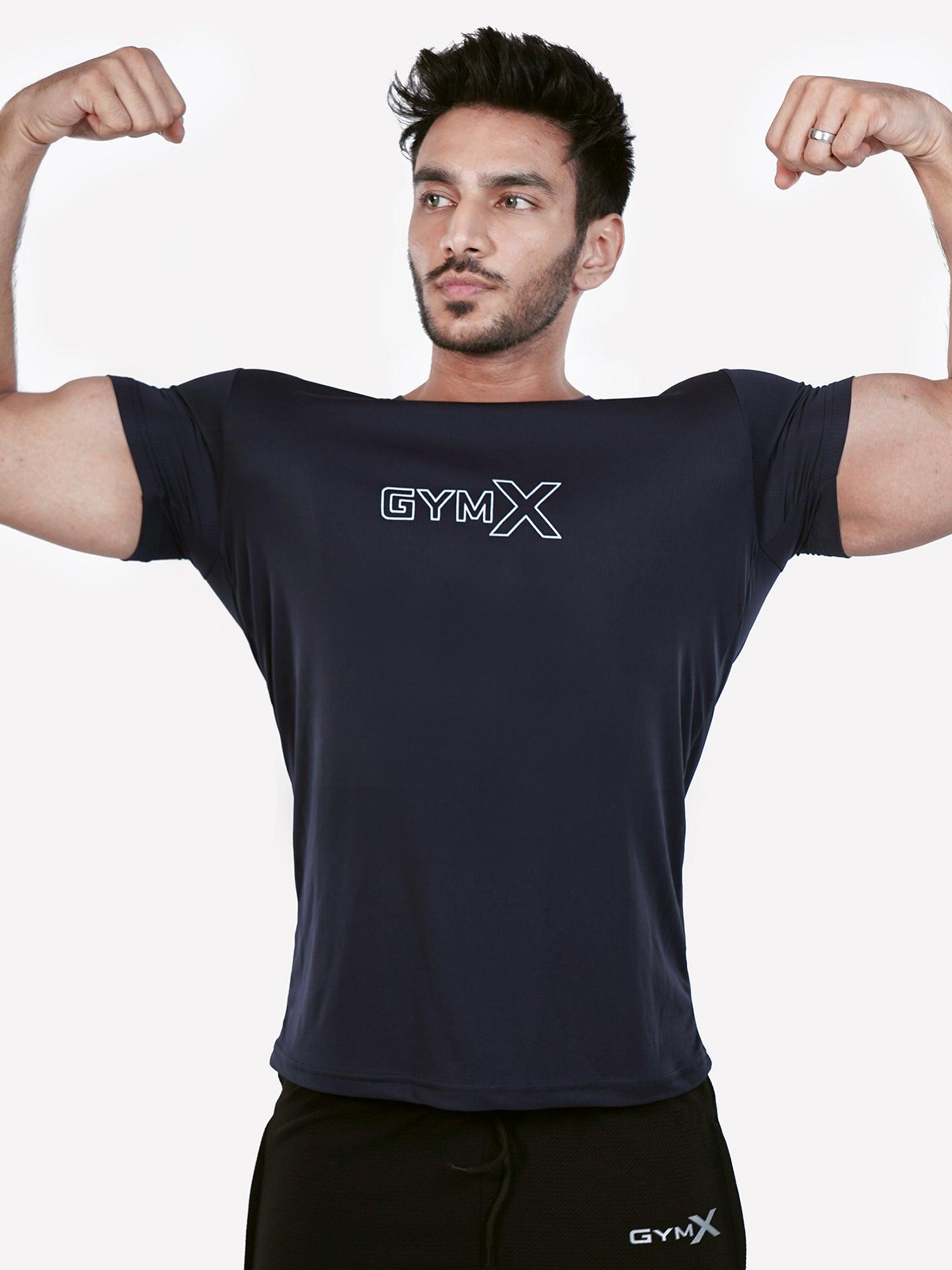 GymX Ultra Lite Tee: Intense Blue - Sale - GymX