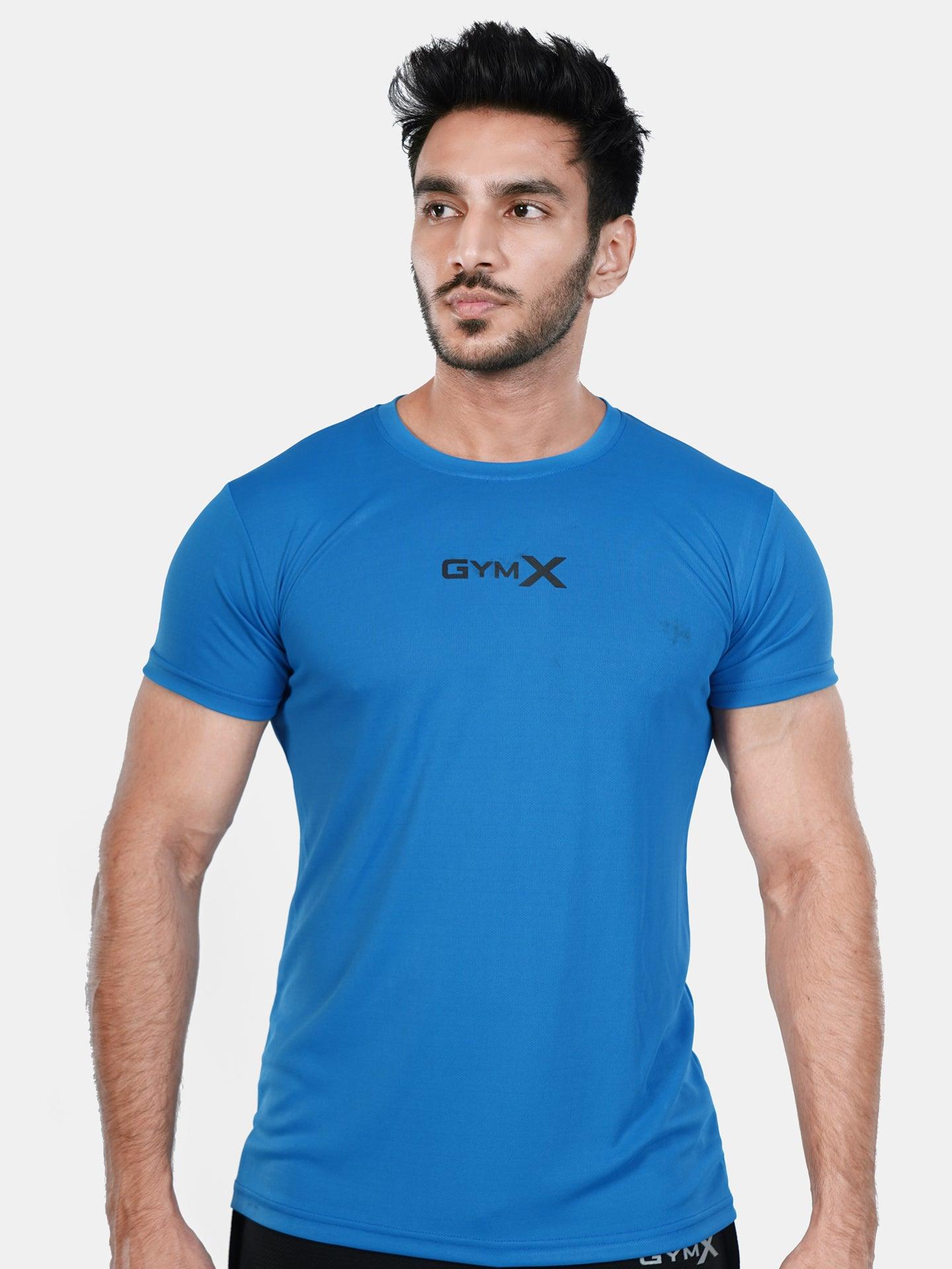 GymX Ultra Lite Tee: Scuba Blue - Sale - GymX