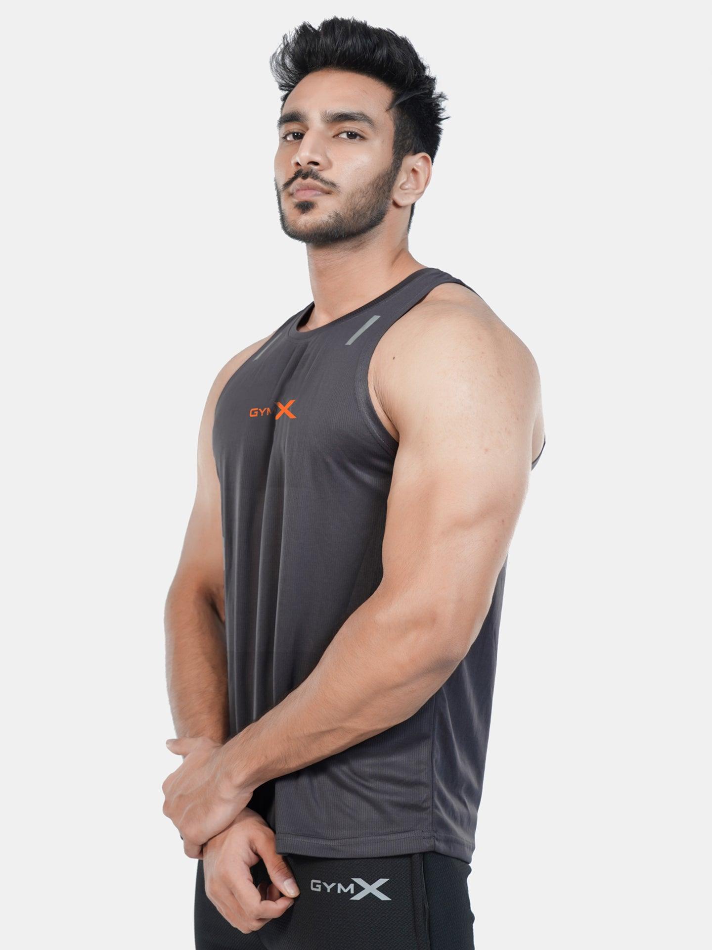 GymX Ultra Lite Tank: Bullet Grey - Sale - GymX