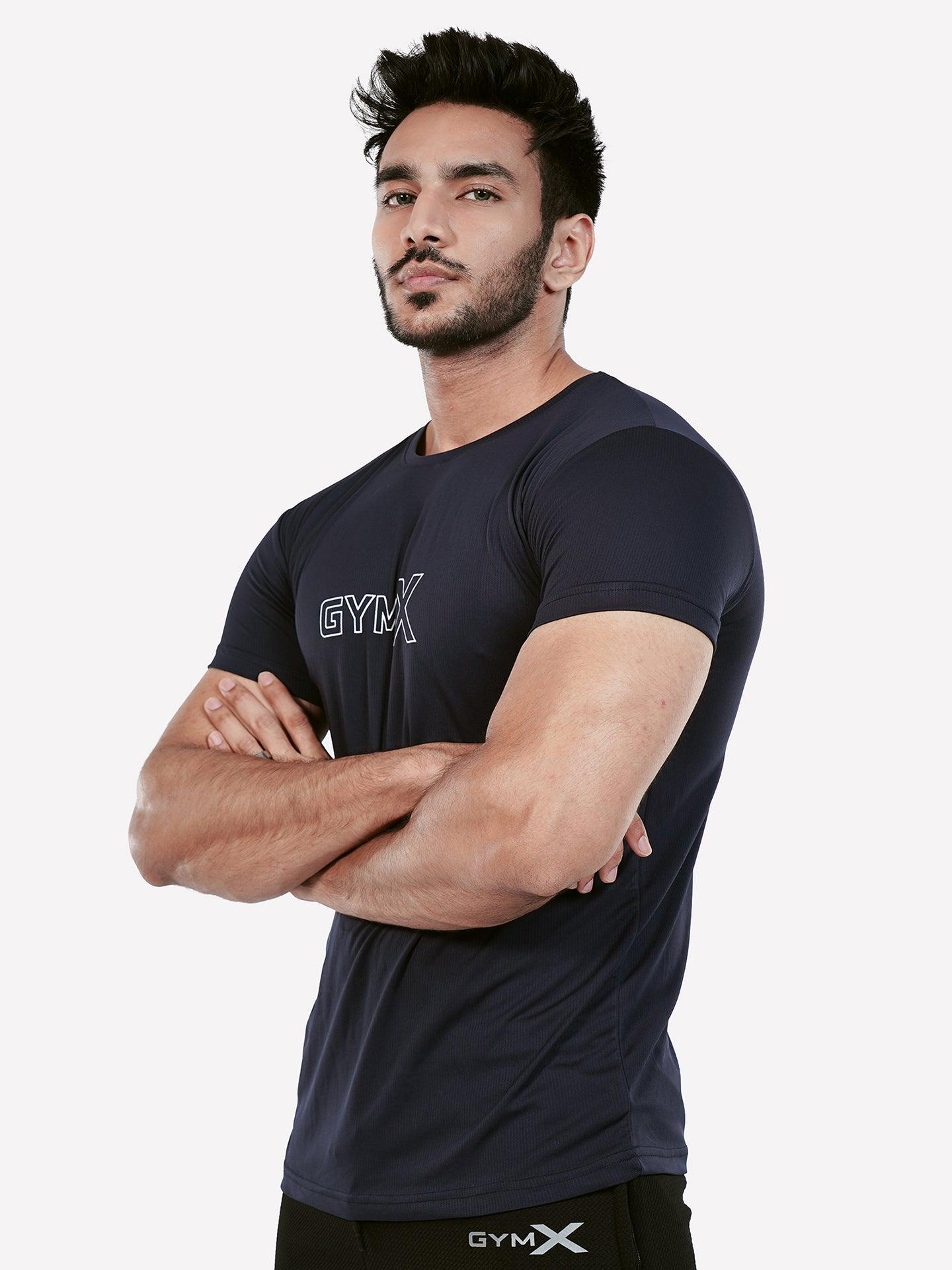 GymX Ultra Lite Tee: Intense Blue - Sale - GymX