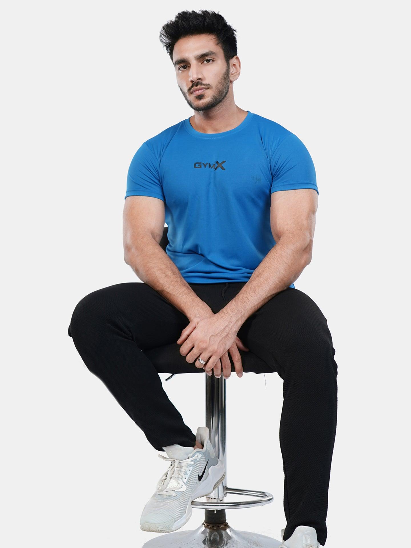 GymX Ultra Lite Tee: Scuba Blue - Sale - GymX