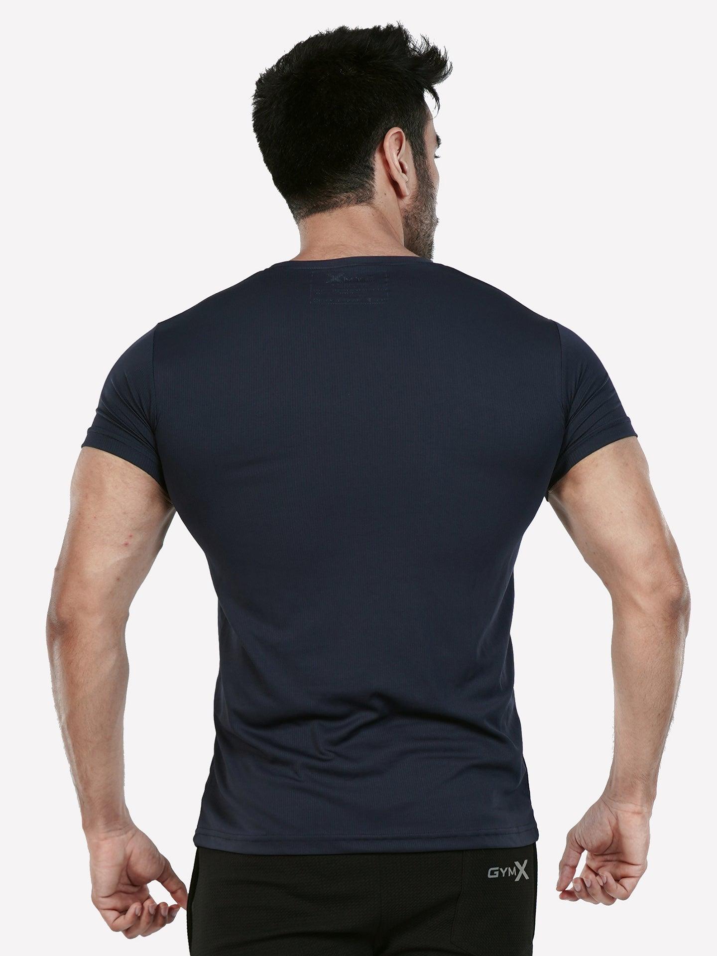 GymX Ultra Lite Tee: Intense Blue - Sale - GymX