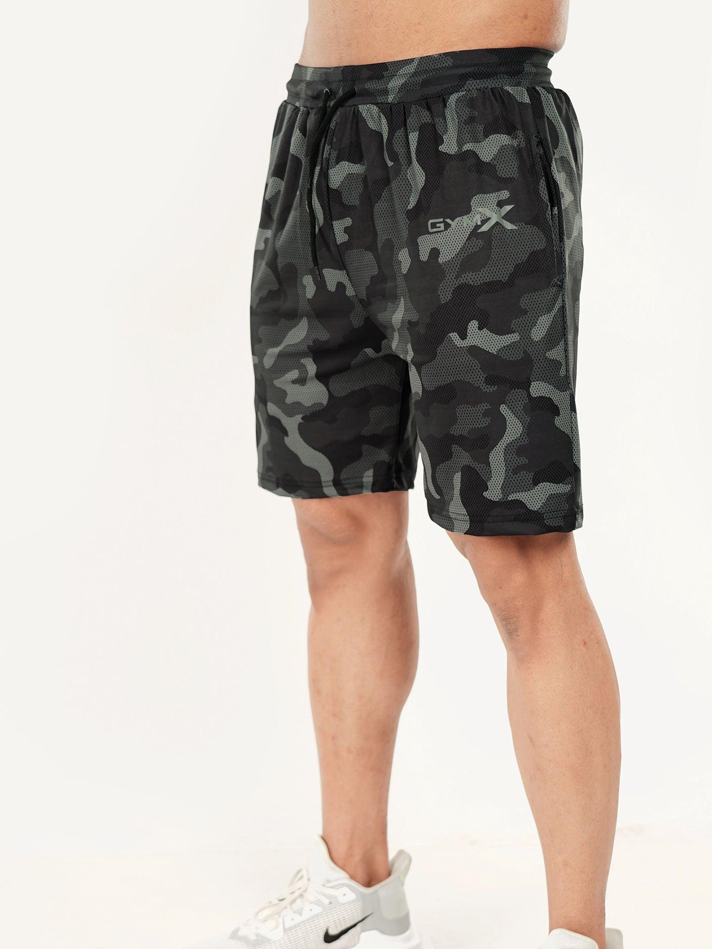 Typhon Black Camo GymX Shorts - Sale - GymX