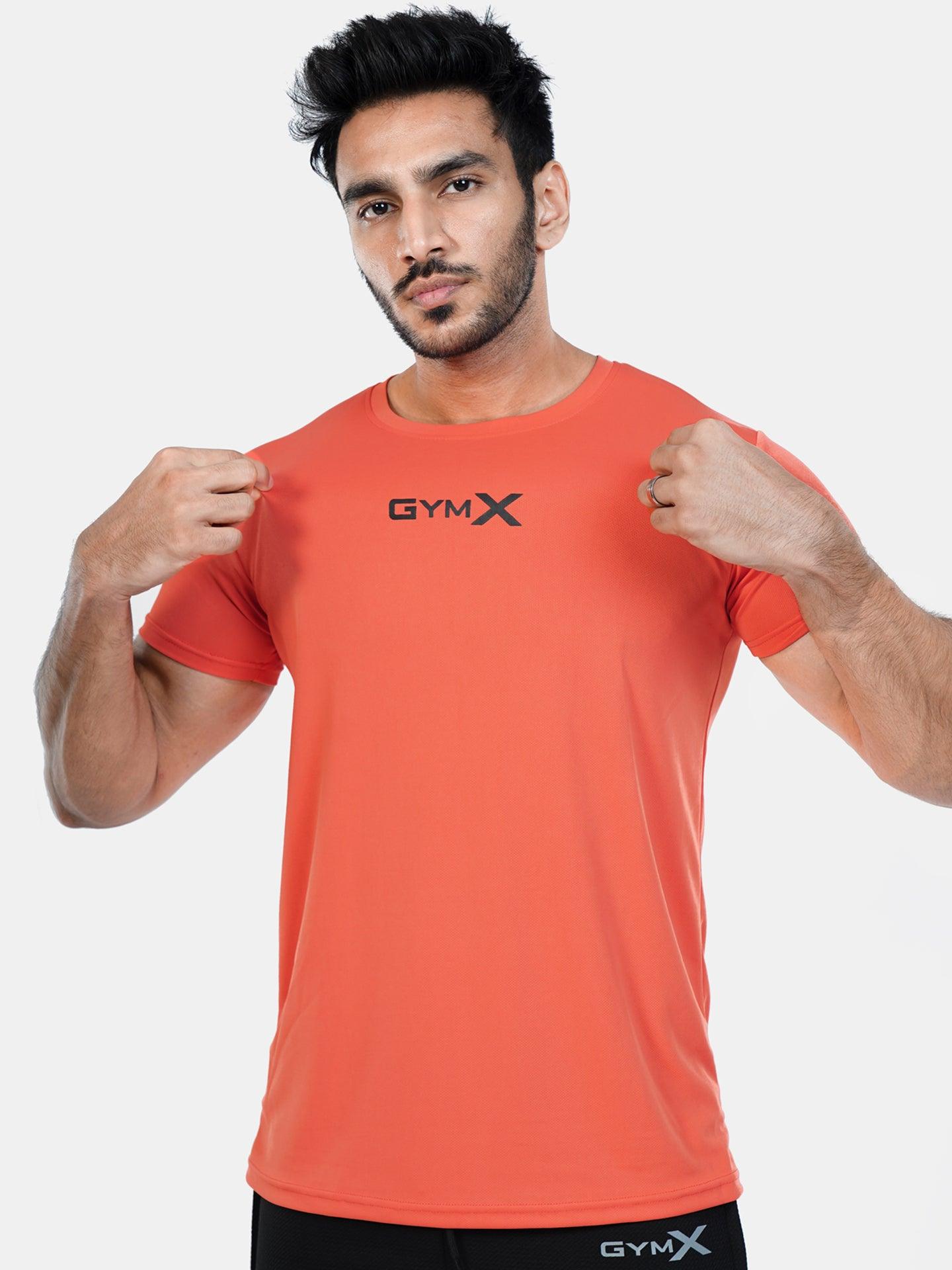 Ultra Lite GymX Tee: Sunset Orange - Sale - GymX