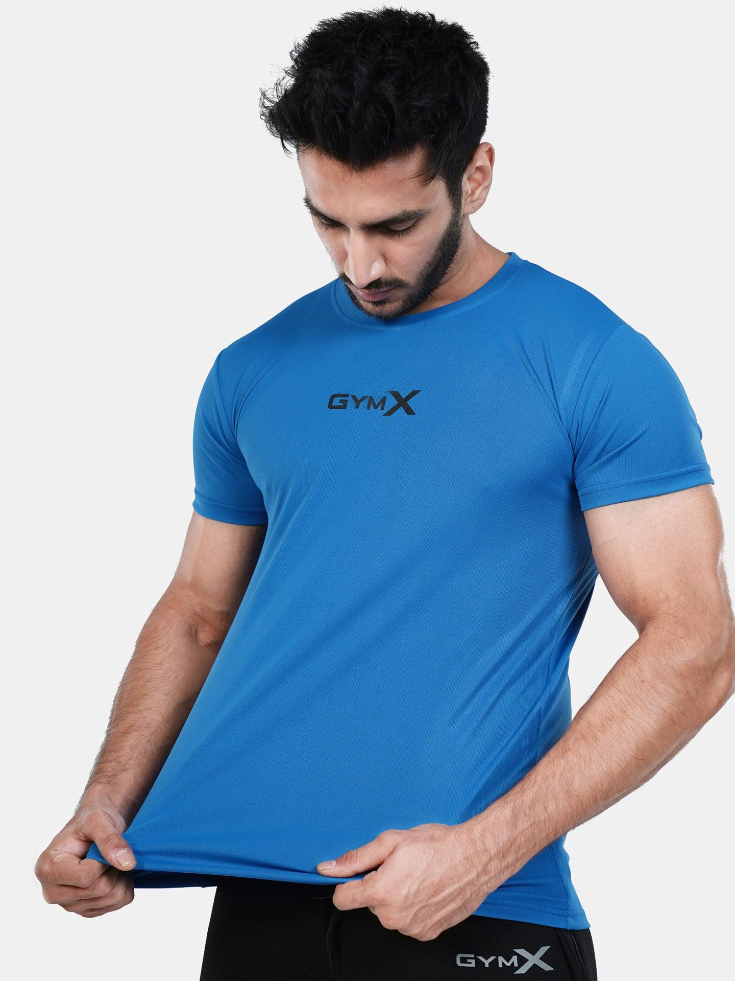 GymX Ultra Lite Tee: Scuba Blue - Sale - GymX