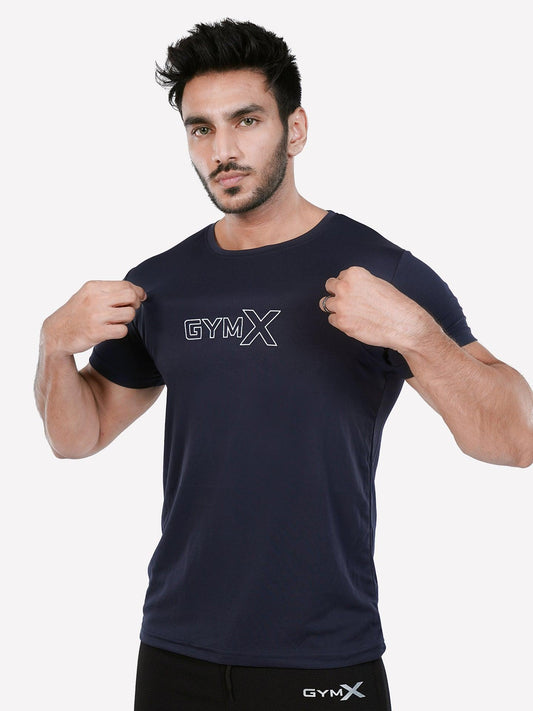 GymX Ultra Lite Tee: Intense Blue - Sale - GymX