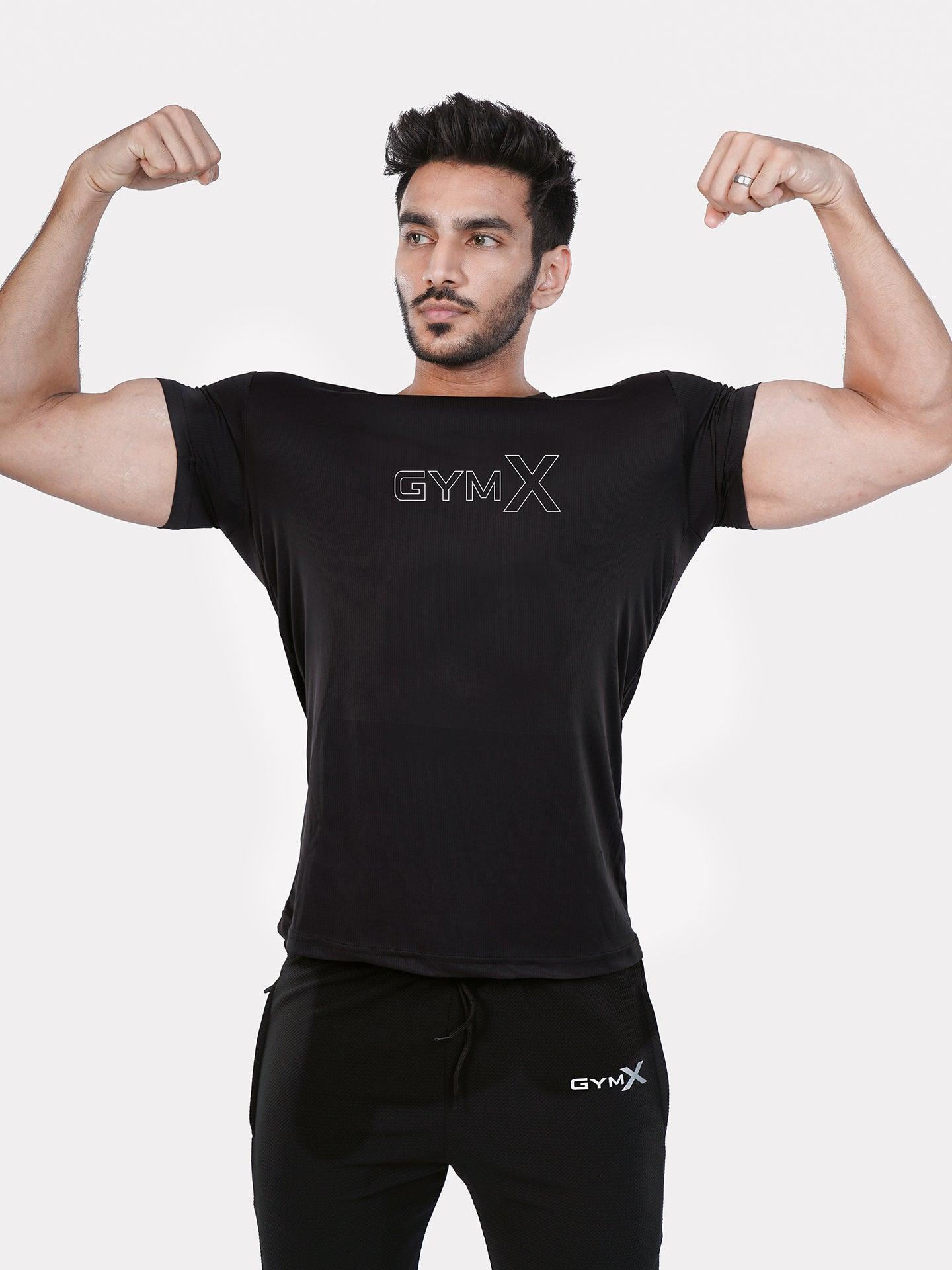 GymX Ultra Lite Tee: Black - Sale - GymX