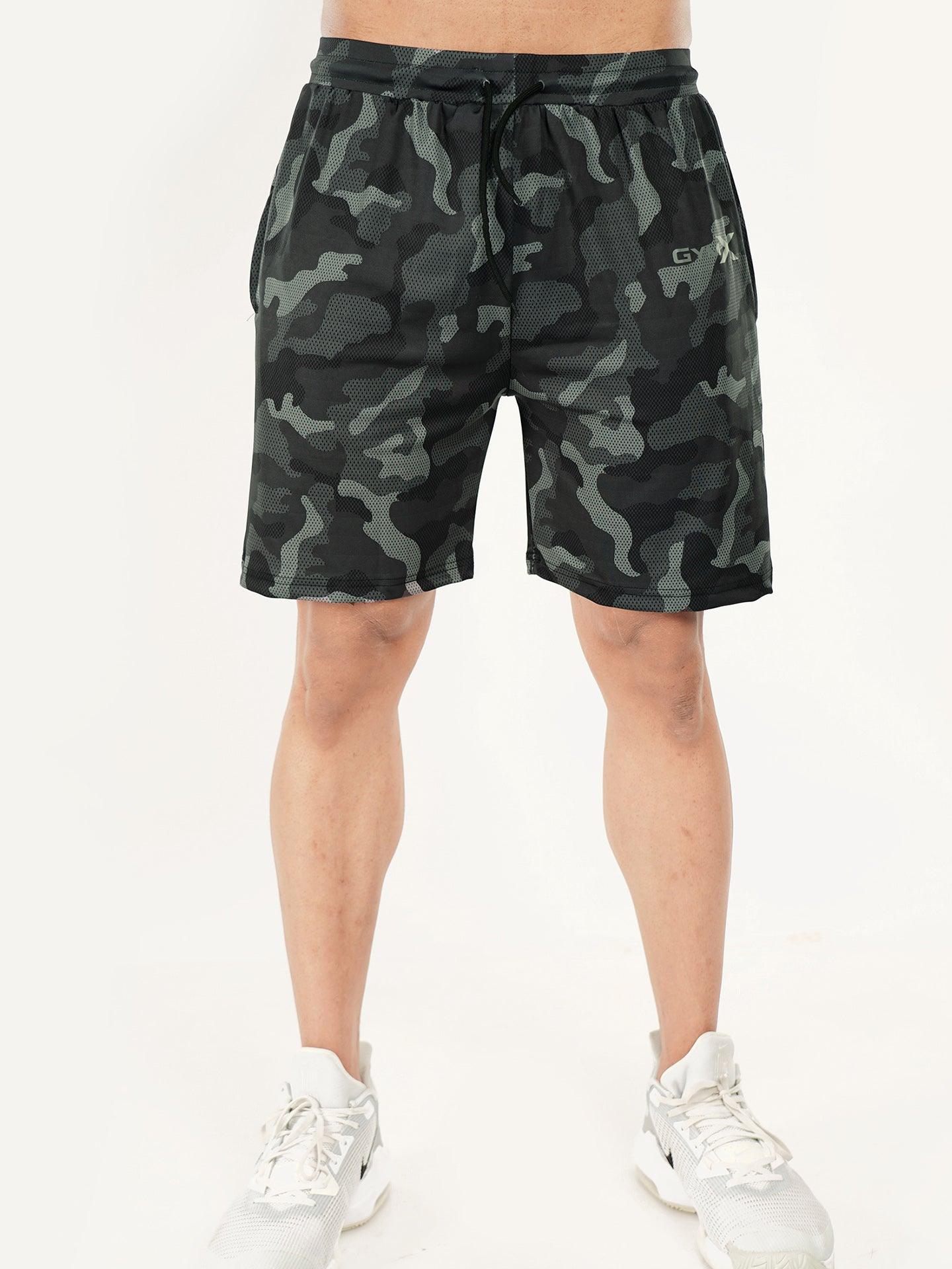 Typhon Black Camo GymX Shorts - Sale - GymX