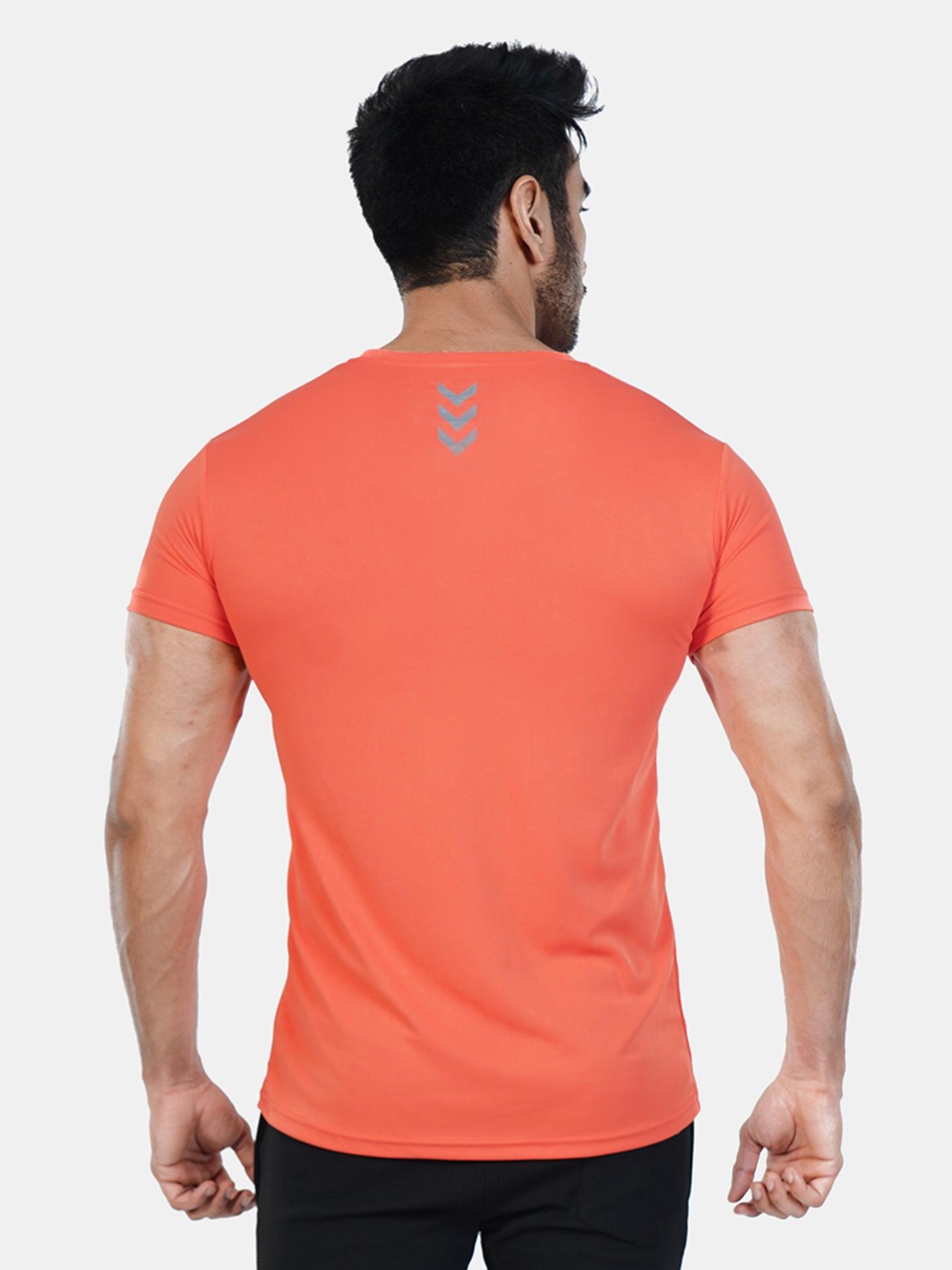 Ultra Lite GymX Tee: Sunset Orange - Sale - GymX