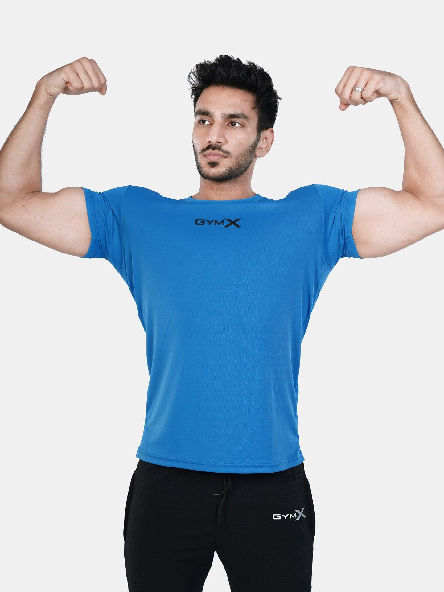 GymX Ultra Lite Tee: Scuba Blue - Sale - GymX