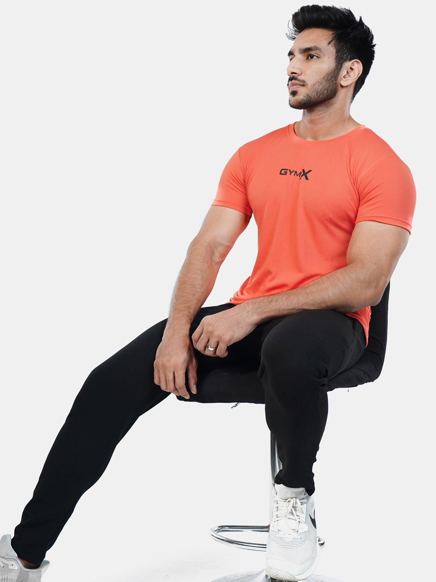 Ultra Lite GymX Tee: Sunset Orange - Sale - GymX