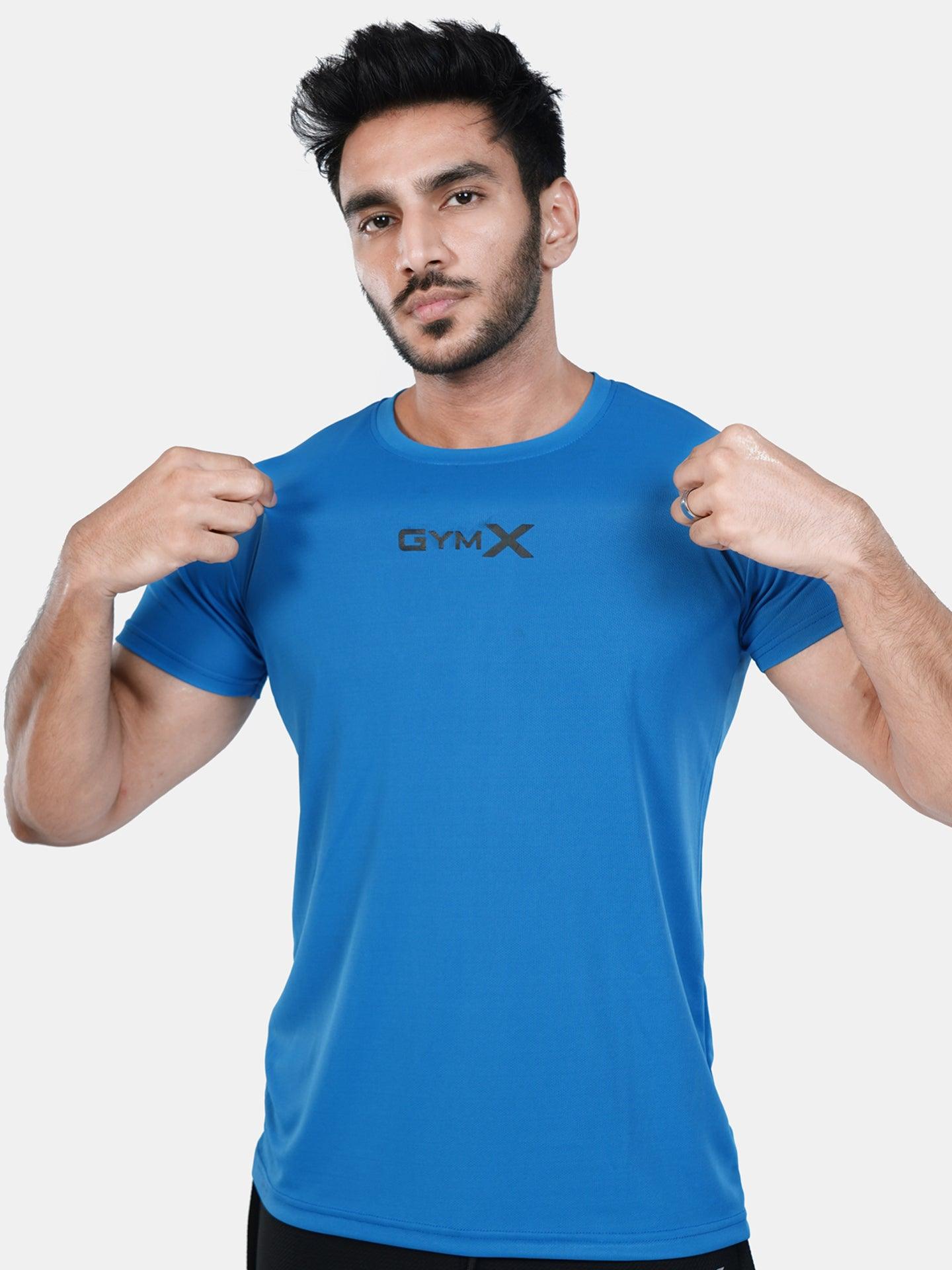 GymX Ultra Lite Tee: Scuba Blue - Sale - GymX