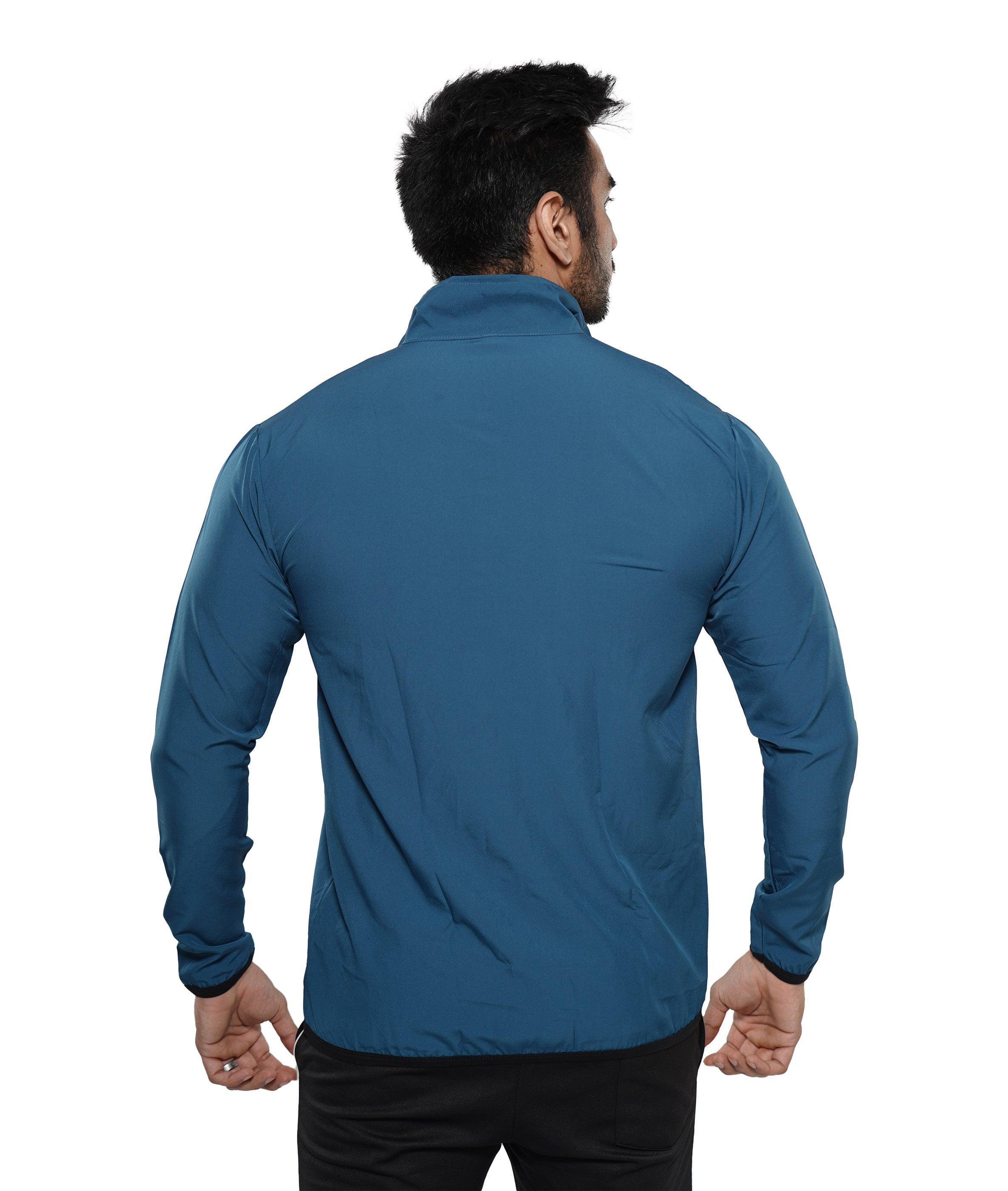 Krypto Blue GymX Windcheater (Dedicated Phone Pocket)