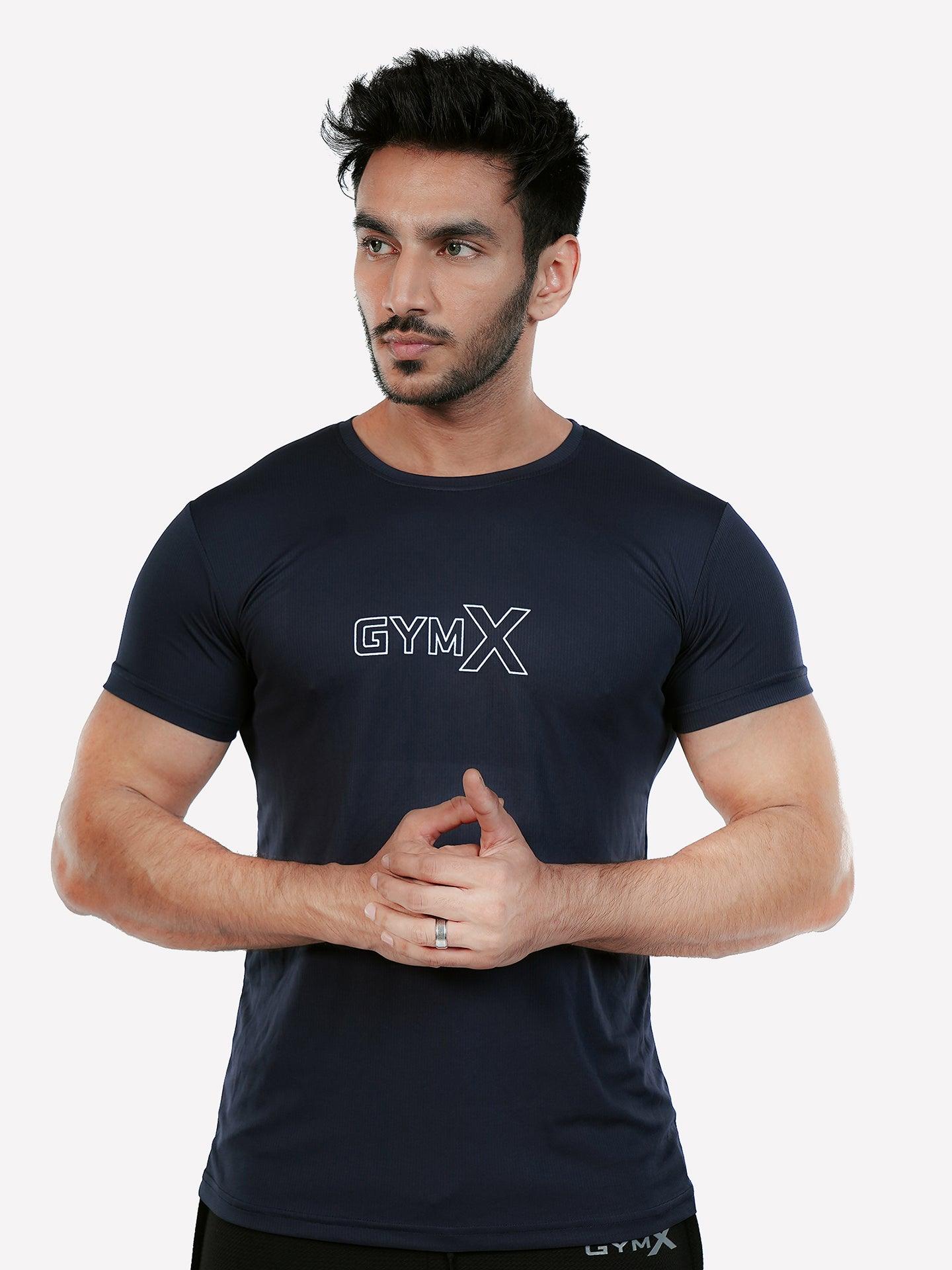 GymX Ultra Lite Tee: Intense Blue - Sale - GymX