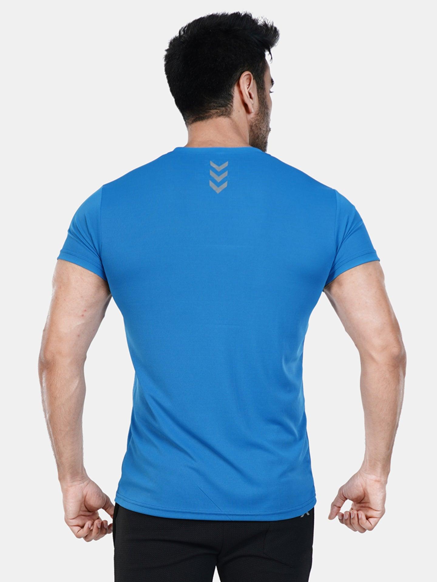 GymX Ultra Lite Tee: Scuba Blue - Sale - GymX