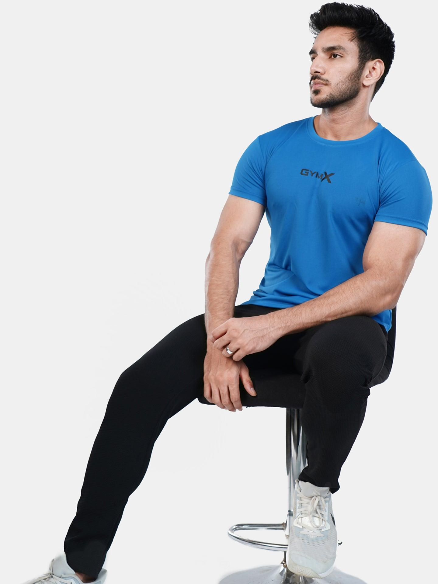 GymX Ultra Lite Tee: Scuba Blue - Sale - GymX