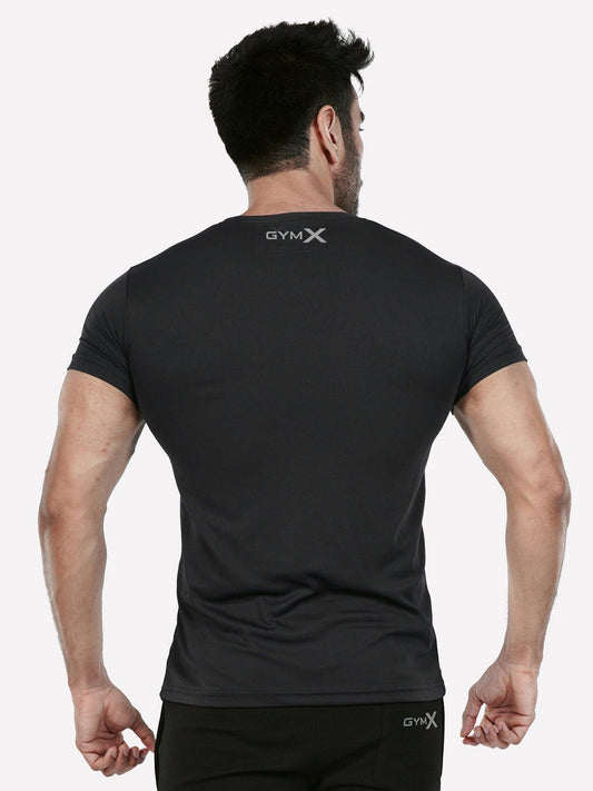 Alpha Prime Black Tee- Sale - GymX