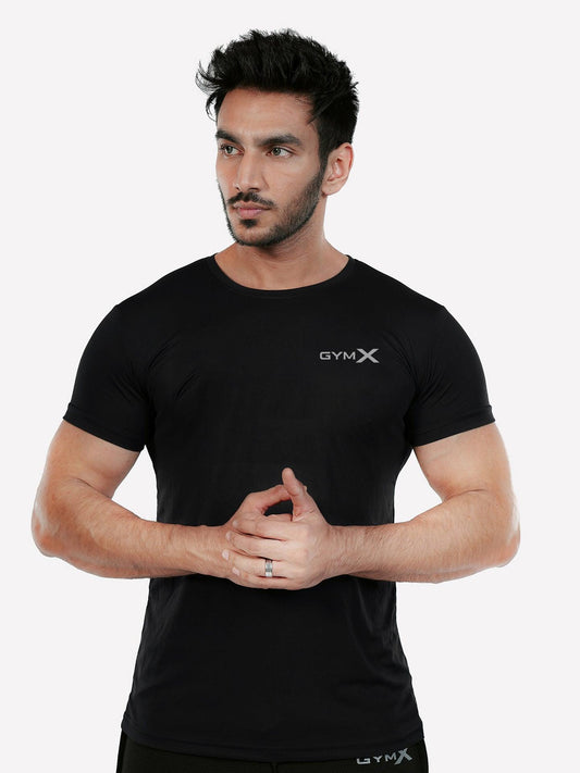 Alpha Prime Black Tee- Sale - GymX