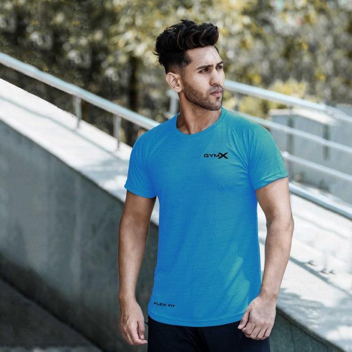 Beast 99 Sky Blue Tee- Sale - GymX