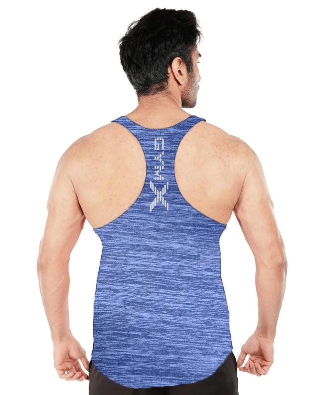 Flex Fit Sky Blue Gymx Stringer - Sale - GymX