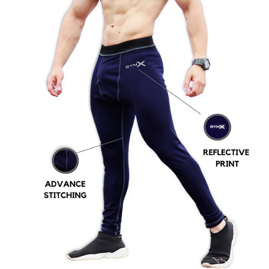 Professional Compression Bottoms- Oxford Blue - Sale - GymX