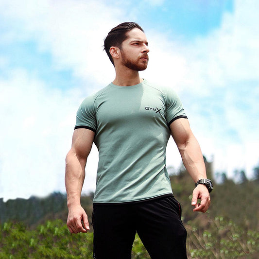 Attitude Mint Green Muscle Fit Tee- Sale - GymX