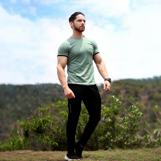 Attitude Mint Green Muscle Fit Tee- Sale - GymX