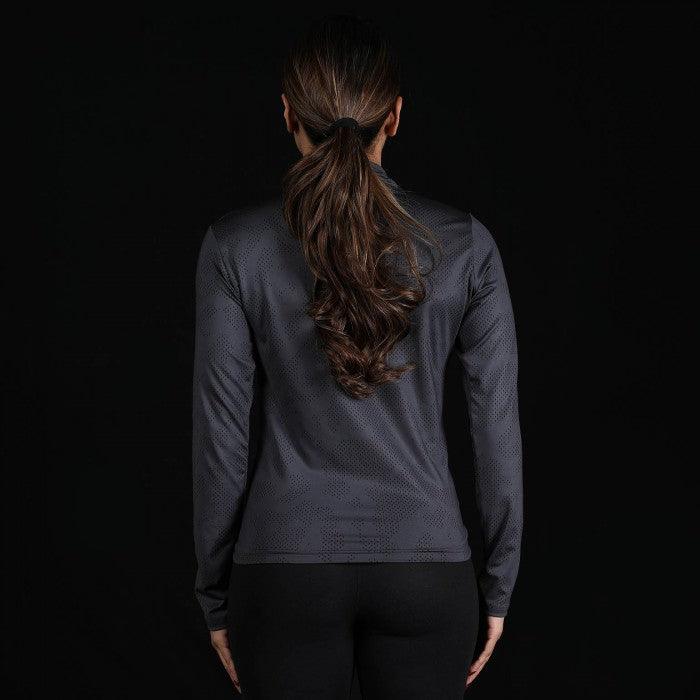 GymX Shadow Grey Full Zip Jacket- Athena Series- Sale - GymX