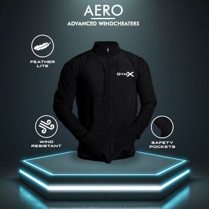 Army Black Windcheater - Aero Series - Sale - GymX