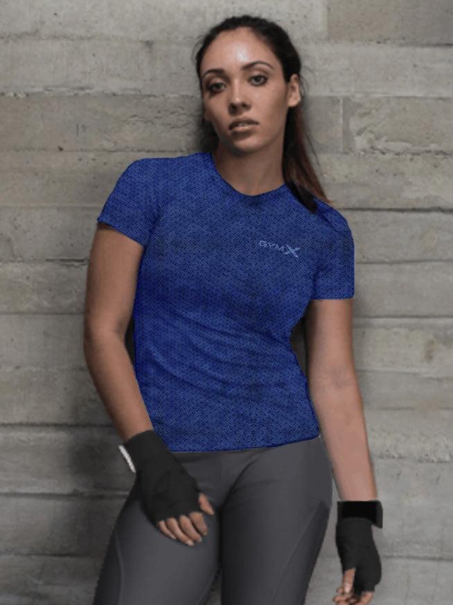 GymX Ladies Blue Tee - Sale - GymX