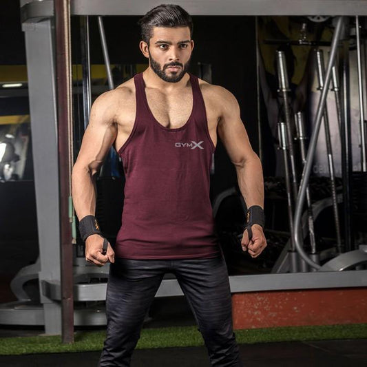 Gymx Maroon Stringer - Essential Series - Sale - GymX