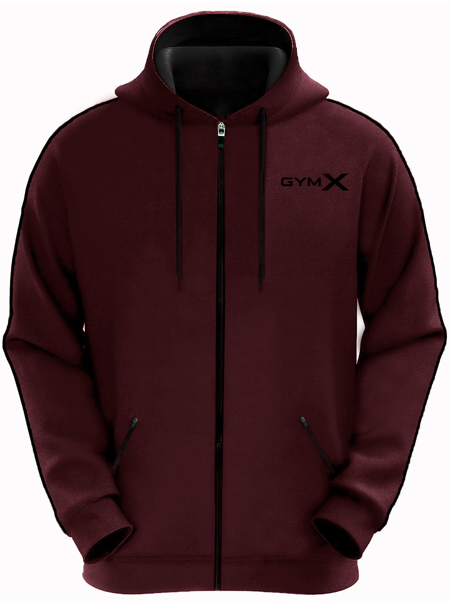 Venge Maroon GymX Hoodie- Sale - GymX