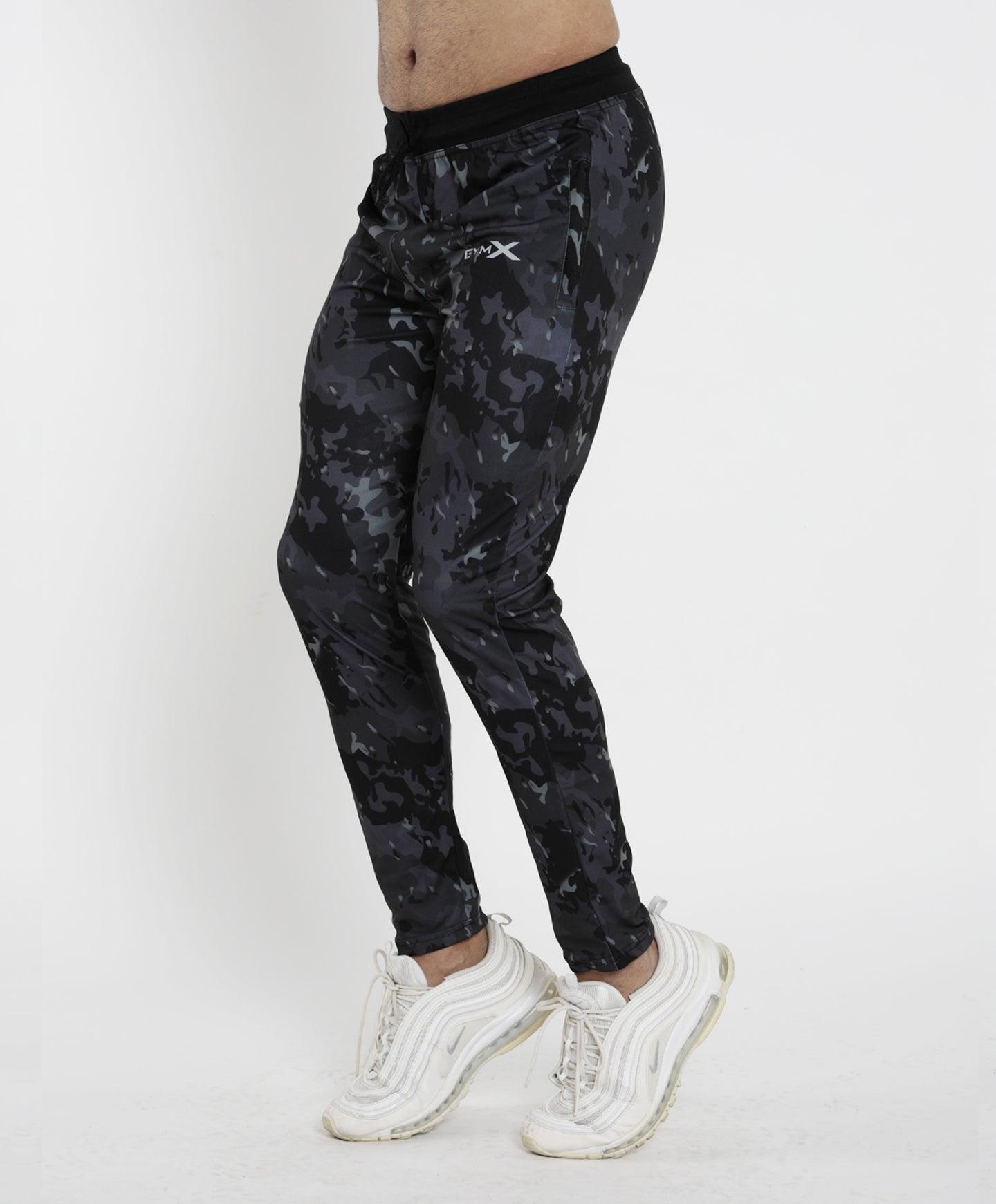 Night Camo Bottoms (Zipper Pockets)- Sale - GymX