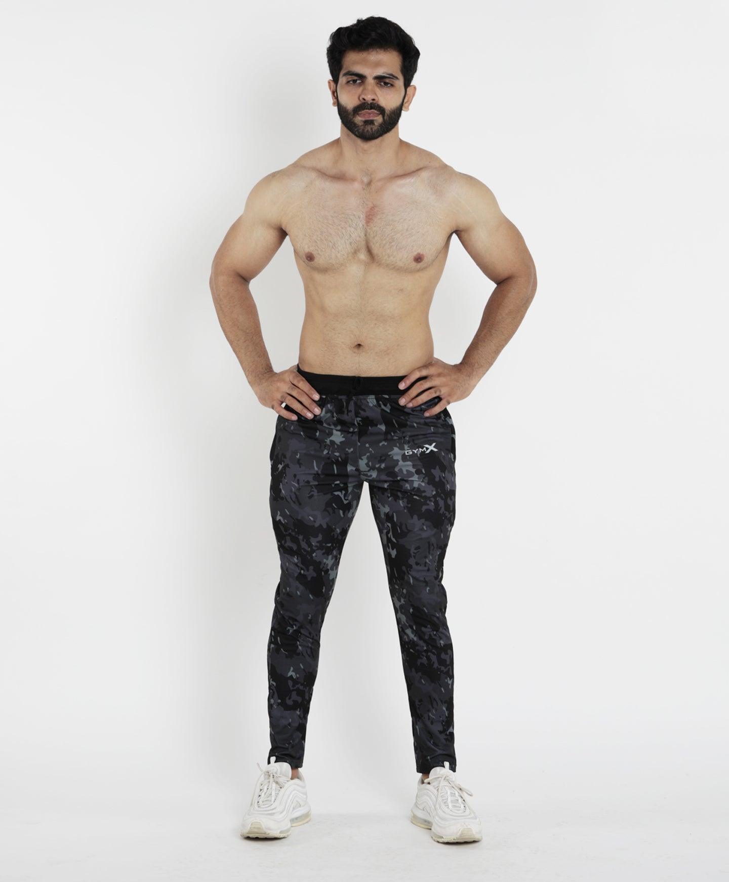 Night Camo Bottoms (Zipper Pockets)- Sale - GymX