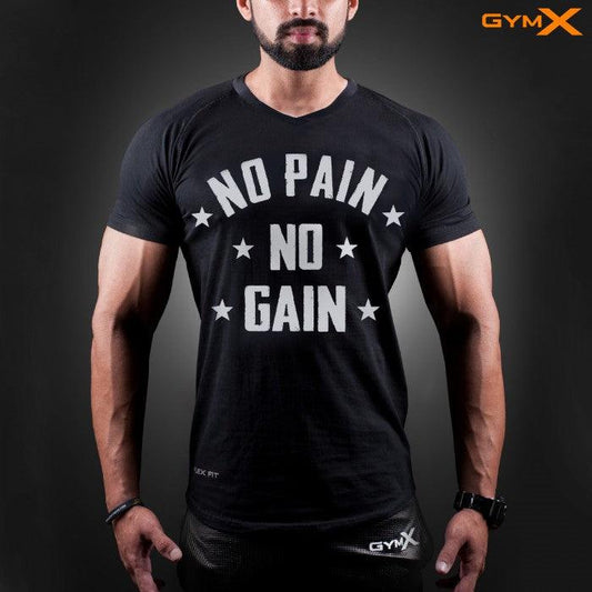 No Pain No Gain Ignite Tee (Flex Fit)- Sale - GymX