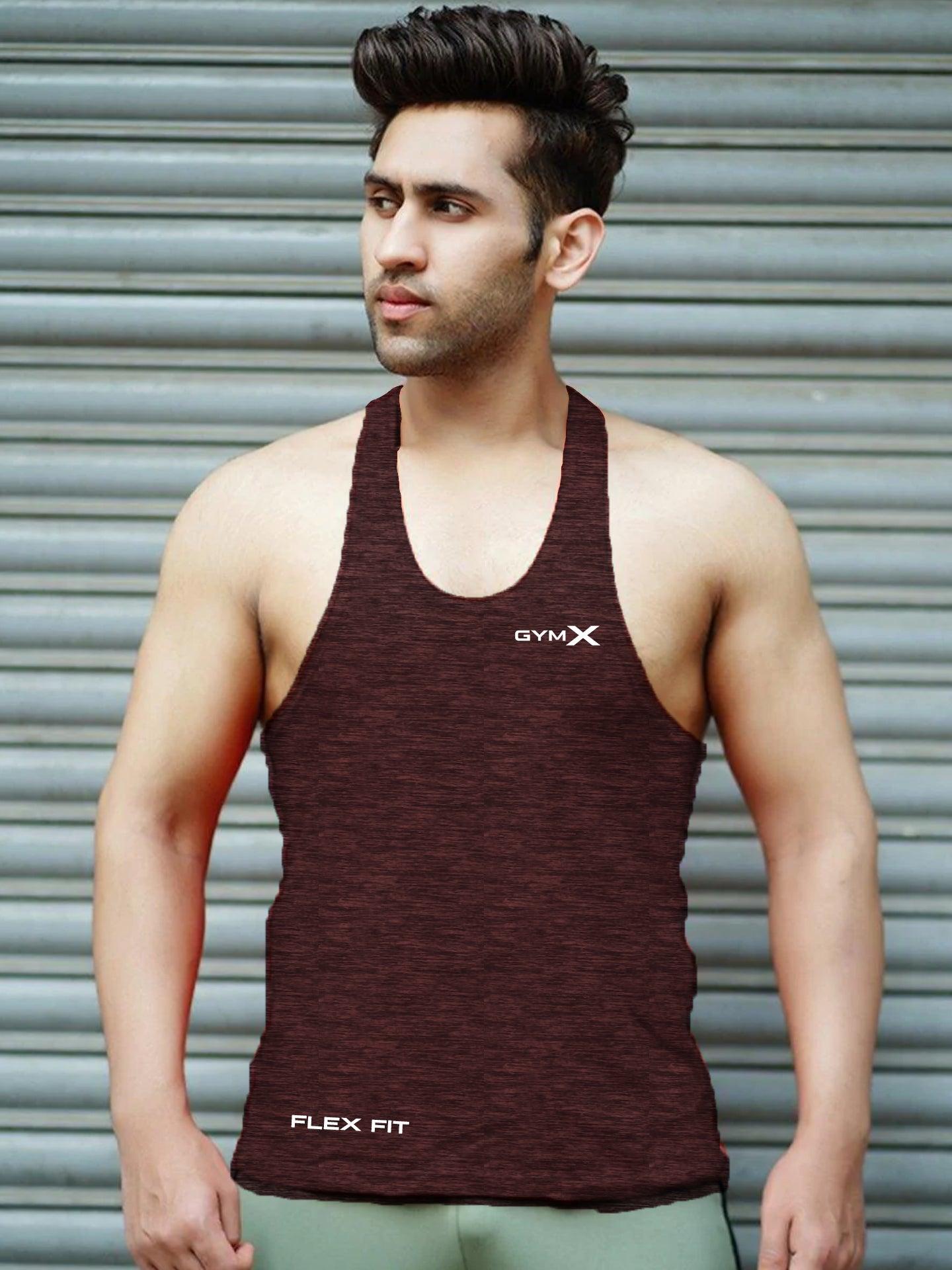 Maroon Rock Stringer- Flex Fit- Sale - GymX