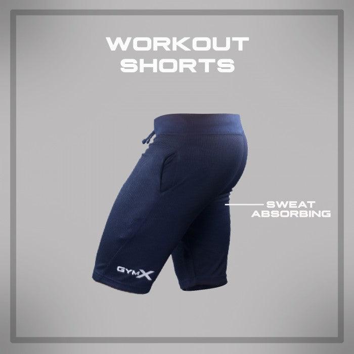 Sapphire Blue Vantage Workout Shorts- Sale - GymX