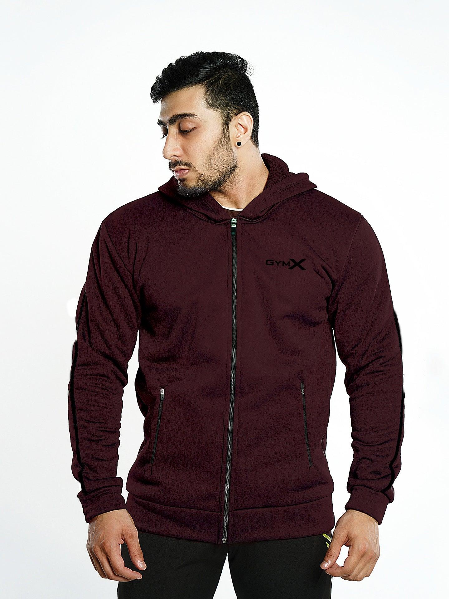 Venge Maroon GymX Hoodie- Sale - GymX