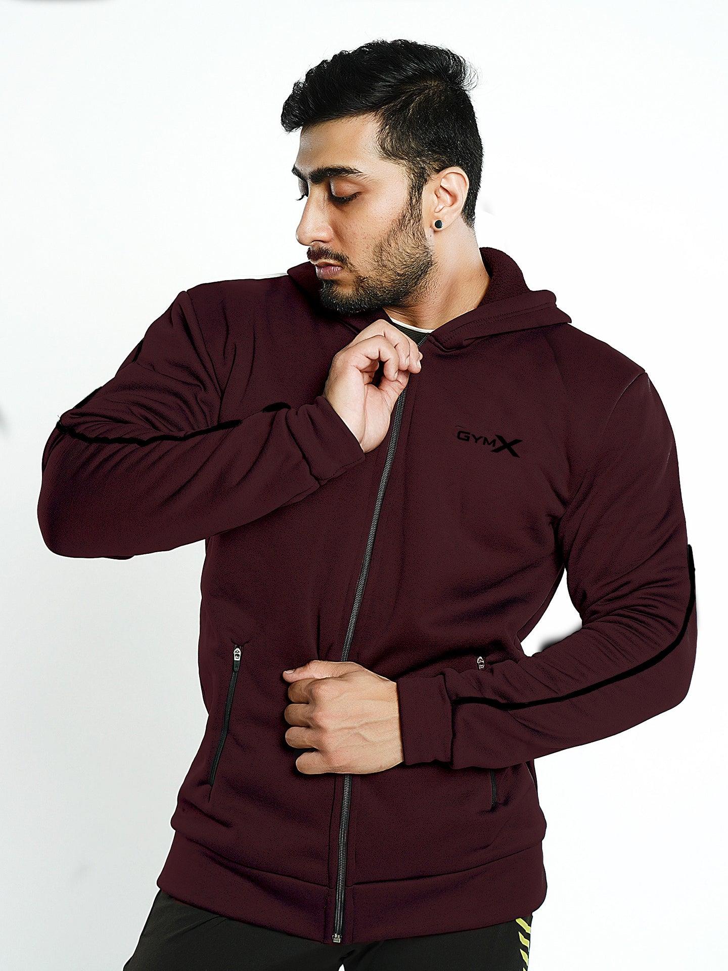 Venge Maroon GymX Hoodie- Sale - GymX