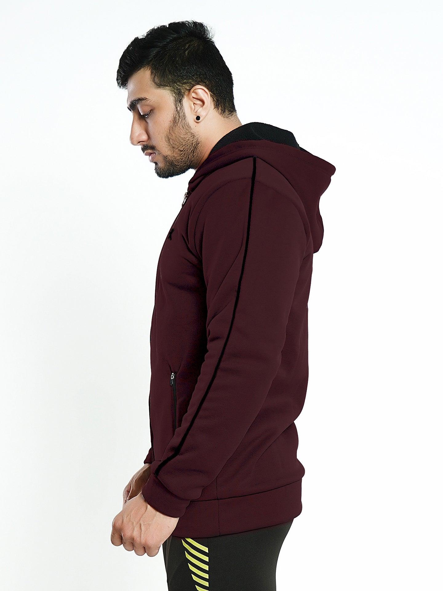 Venge Maroon GymX Hoodie- Sale - GymX