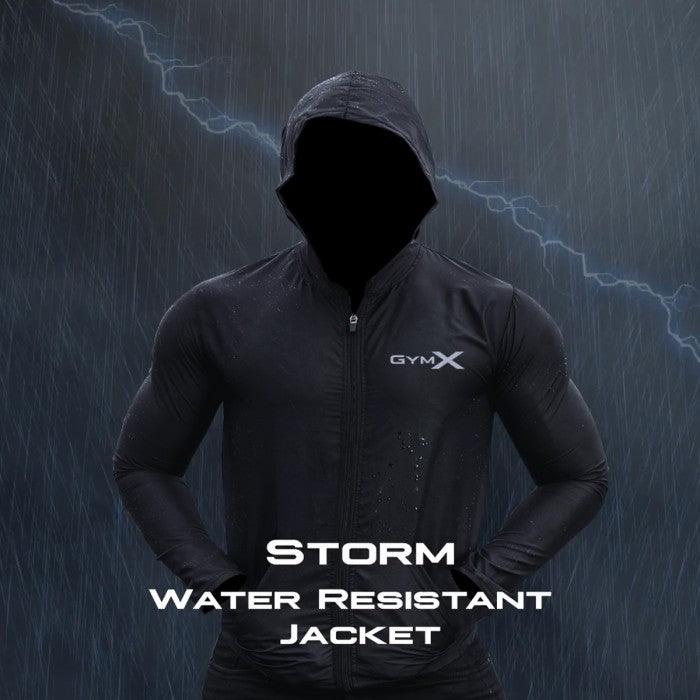 Storm Black waterproof jacket (rain-wear)- Sale - GymX