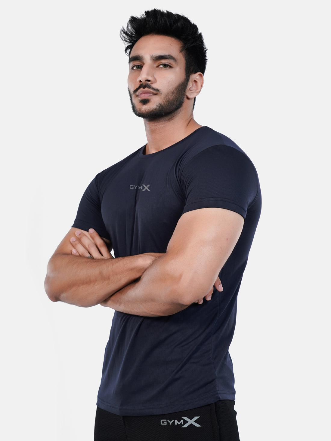 GymX Ultra Lite Tee: Deep Blue - Sale - GymX