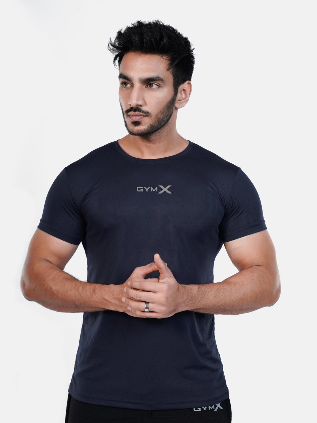 GymX Ultra Lite Tee: Deep Blue - Sale - GymX