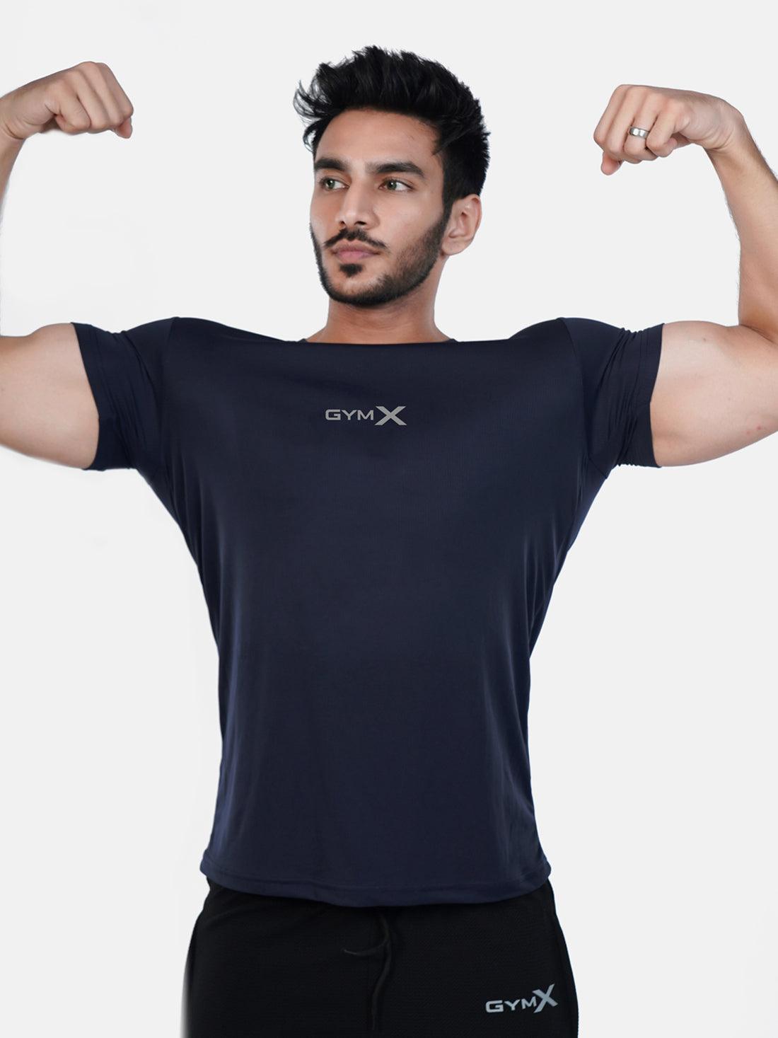 GymX Ultra Lite Tee: Deep Blue - Sale - GymX