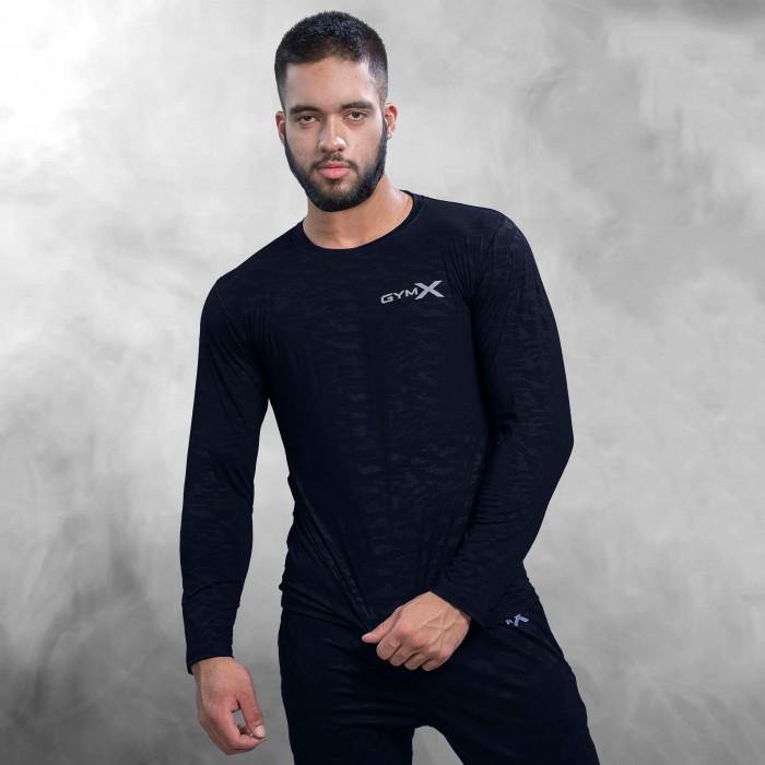 Tiger Blue Skin Full Sleeve Tee- Sale - GymX