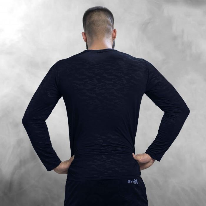 Tiger Blue Skin Full Sleeve Tee- Sale - GymX