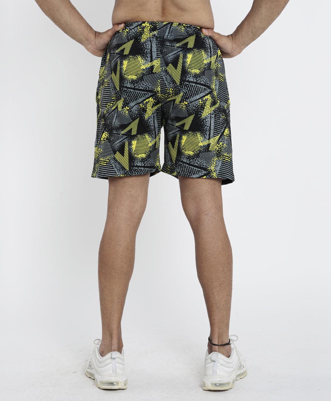 Bolt Yellow Camo Shorts - Sale - GymX